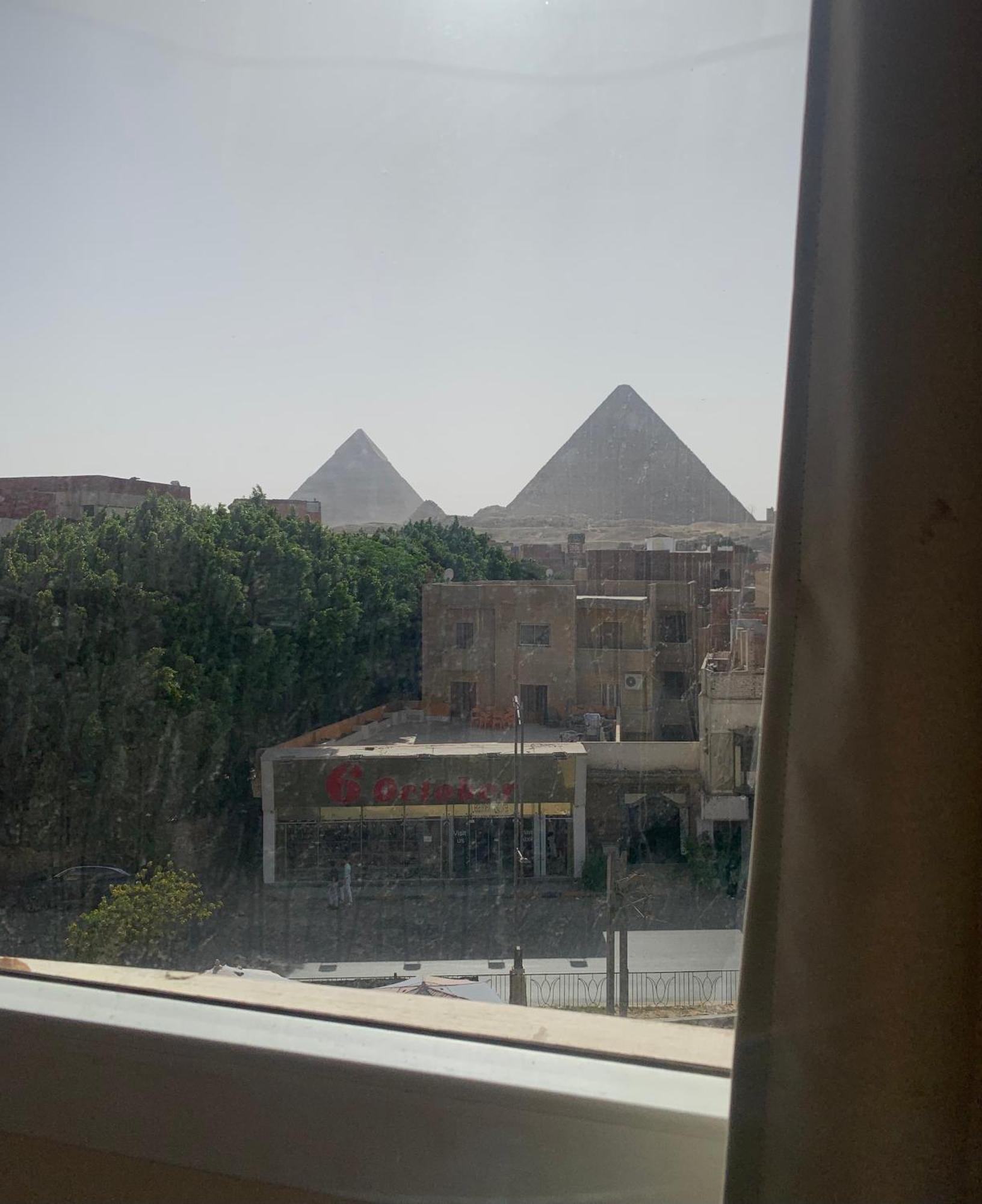 Memphis Pyramids View Otel Nazlet el-Sîsi Dış mekan fotoğraf